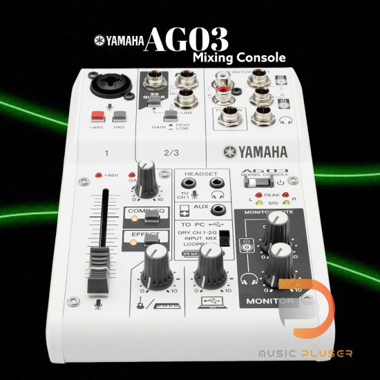 Yamaha AG03 Mixer with USB Audio Interface